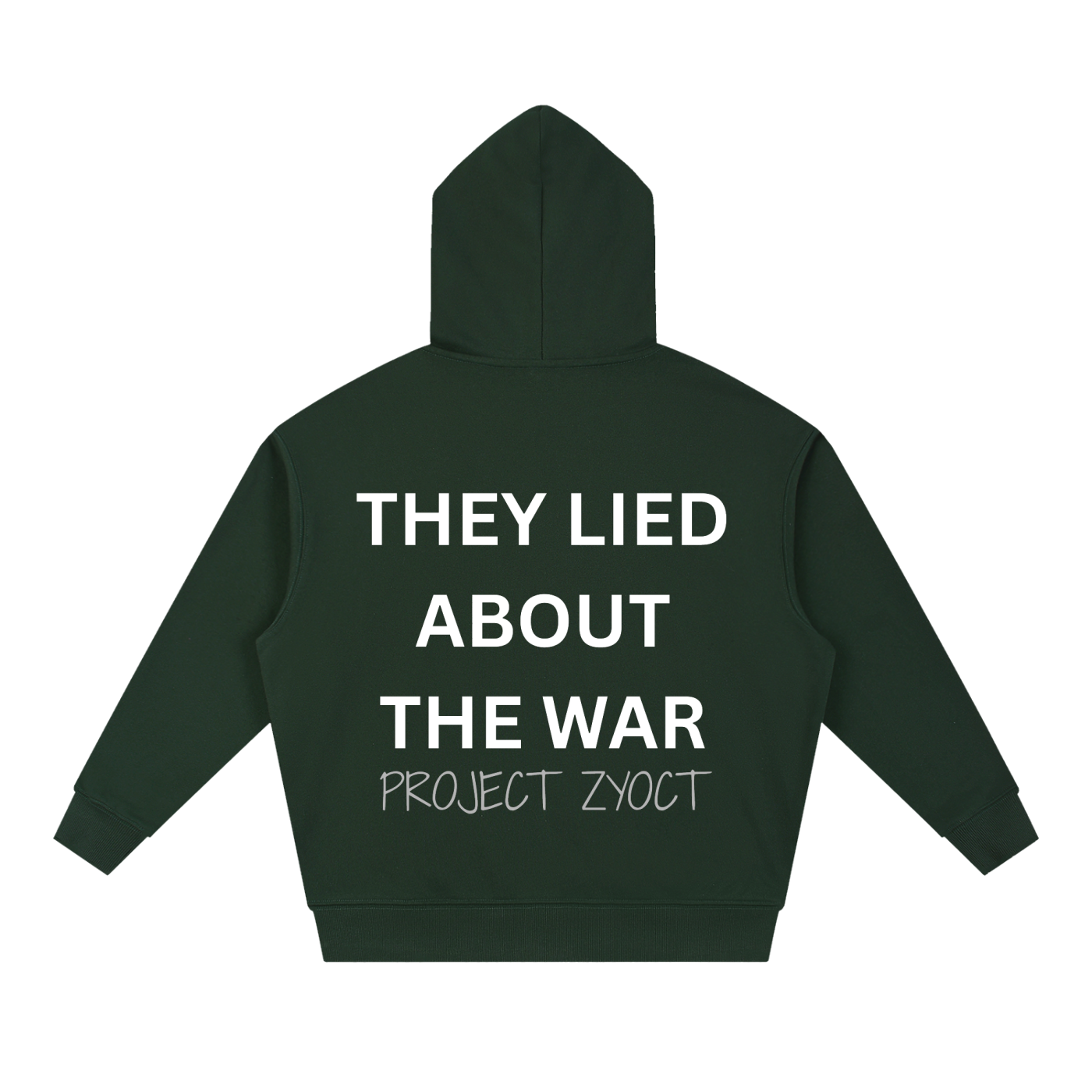 "They Lied About the War" Heavyweight Hoodie