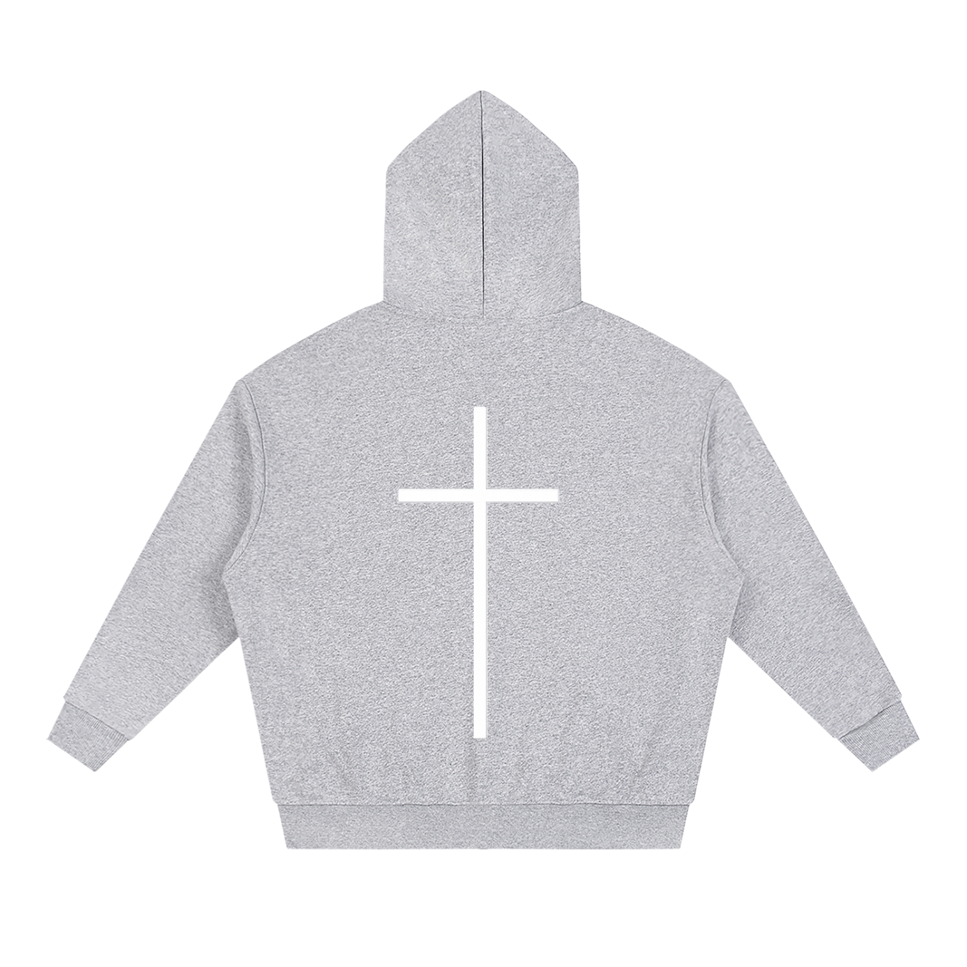 Simple Cross Full Zip Hoodie