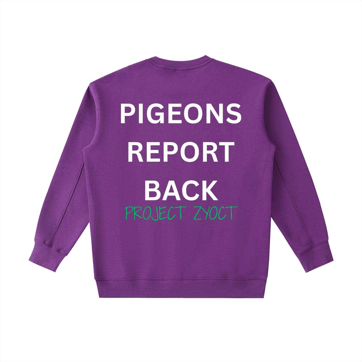 "Pigeons Report Back" Heavyweight Sweatshirt
