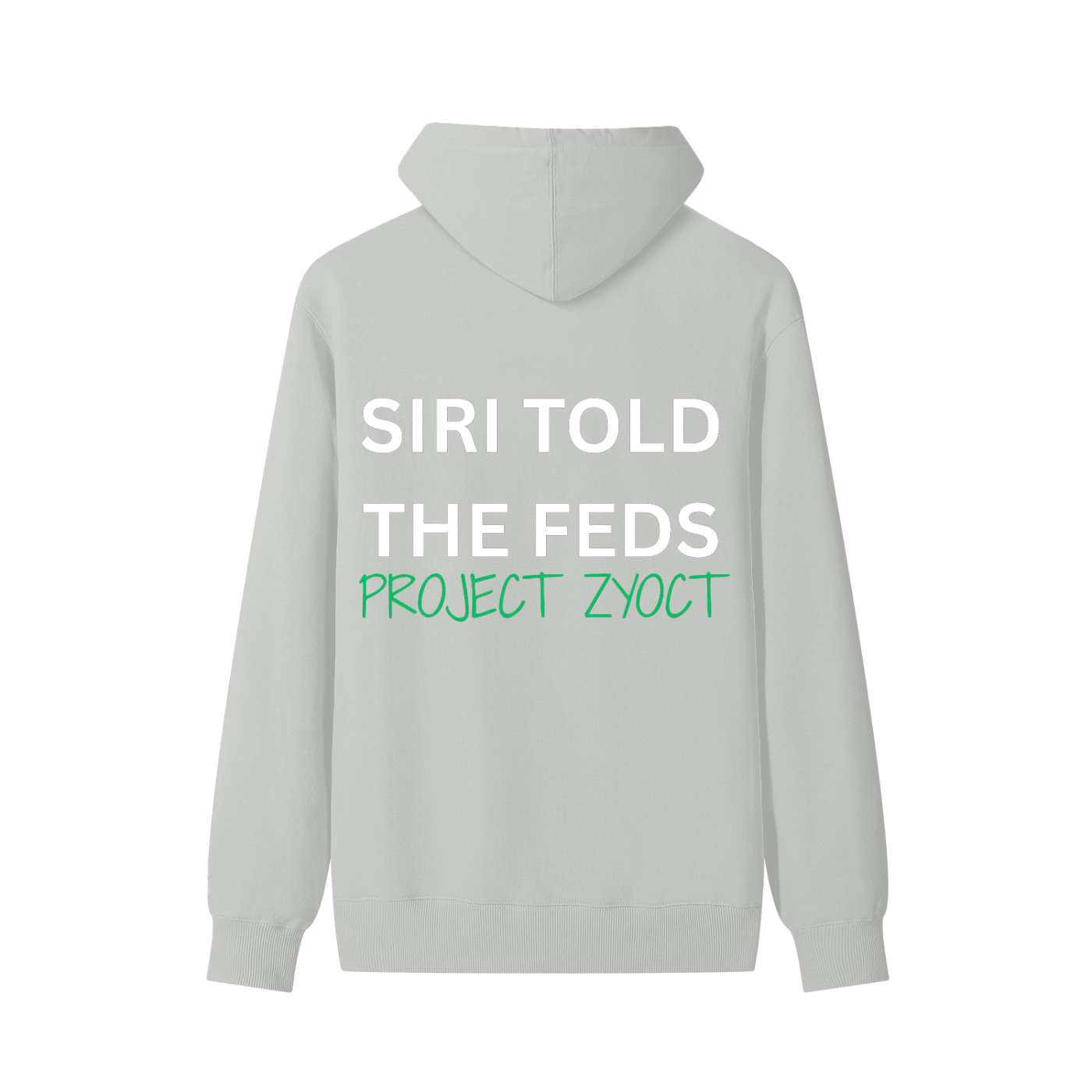 "Siri Told the Feds" Classic Cotton Hoodie