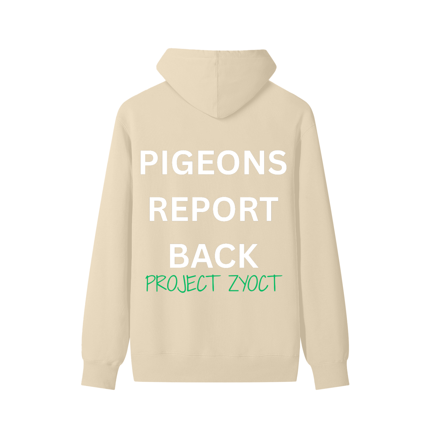 "Pigeons Report Back" Classic Cotton Hoodie