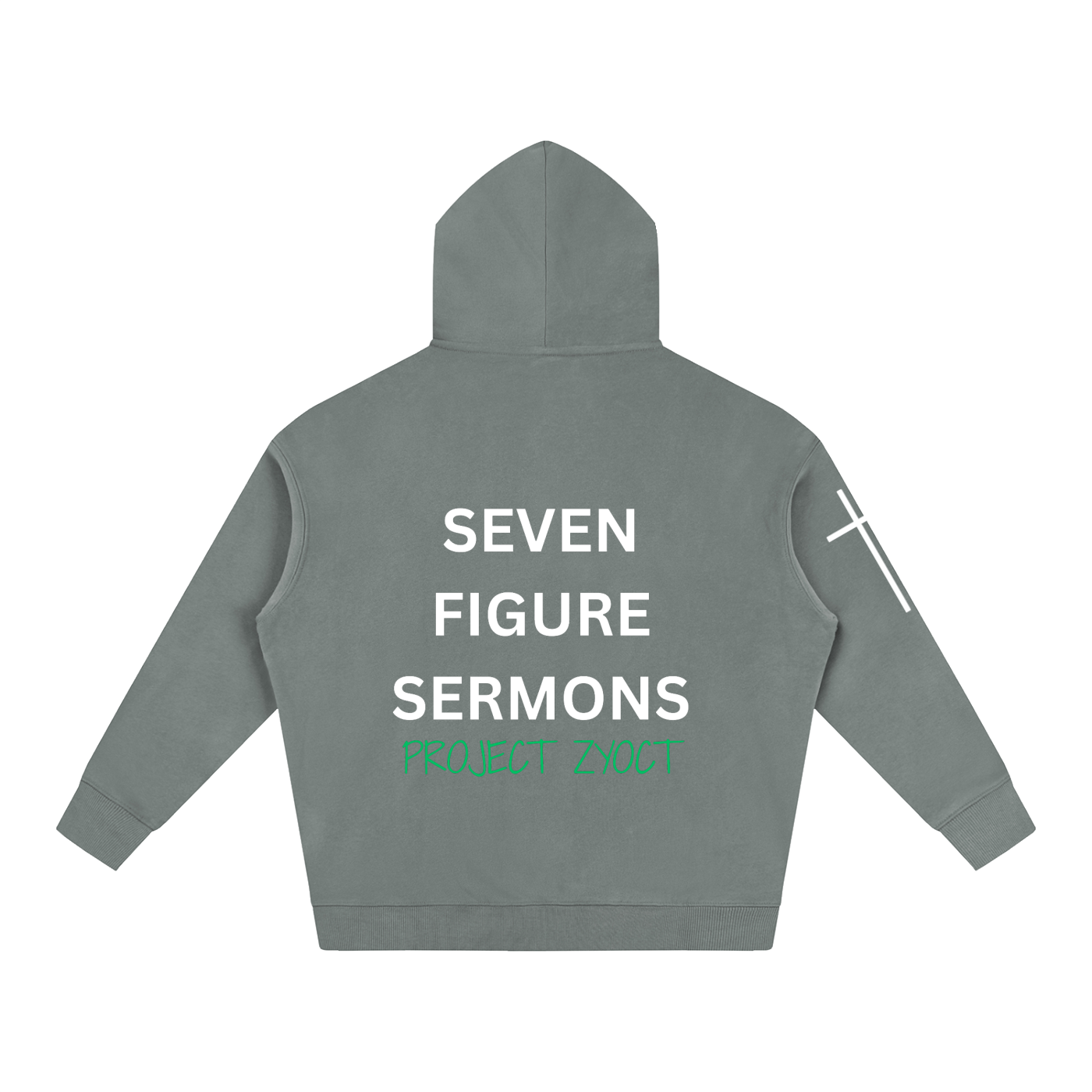 "Seven Figure Sermons" Oversize Hoodie