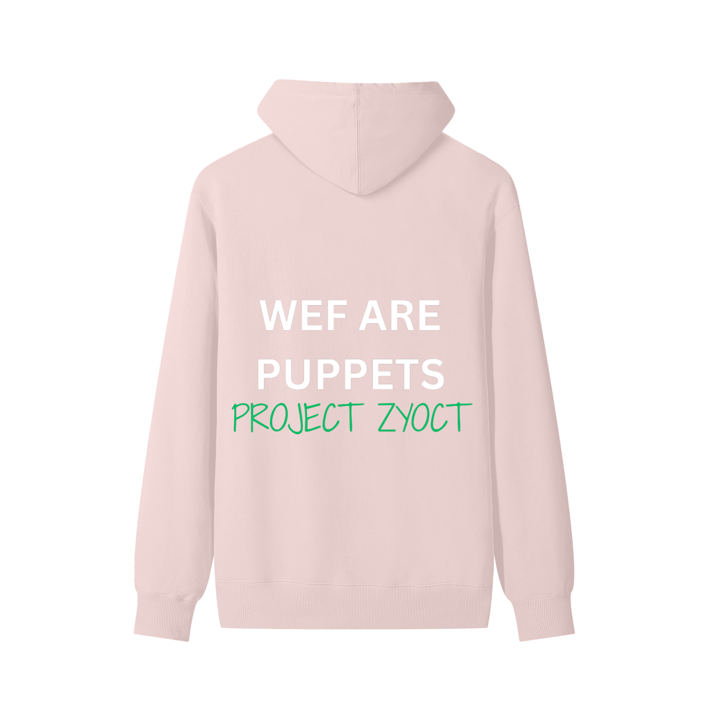 "WEF Are Puppets" Classic Cotton Hoodie