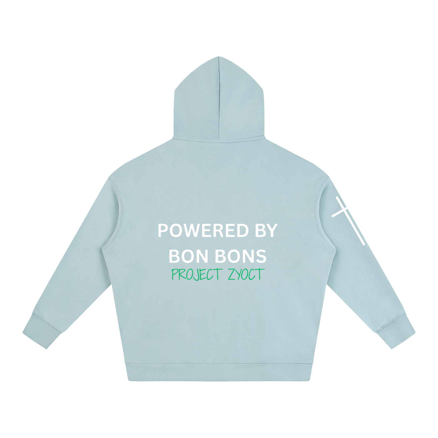 "Powered by Bon Bons" Oversize Hoodie