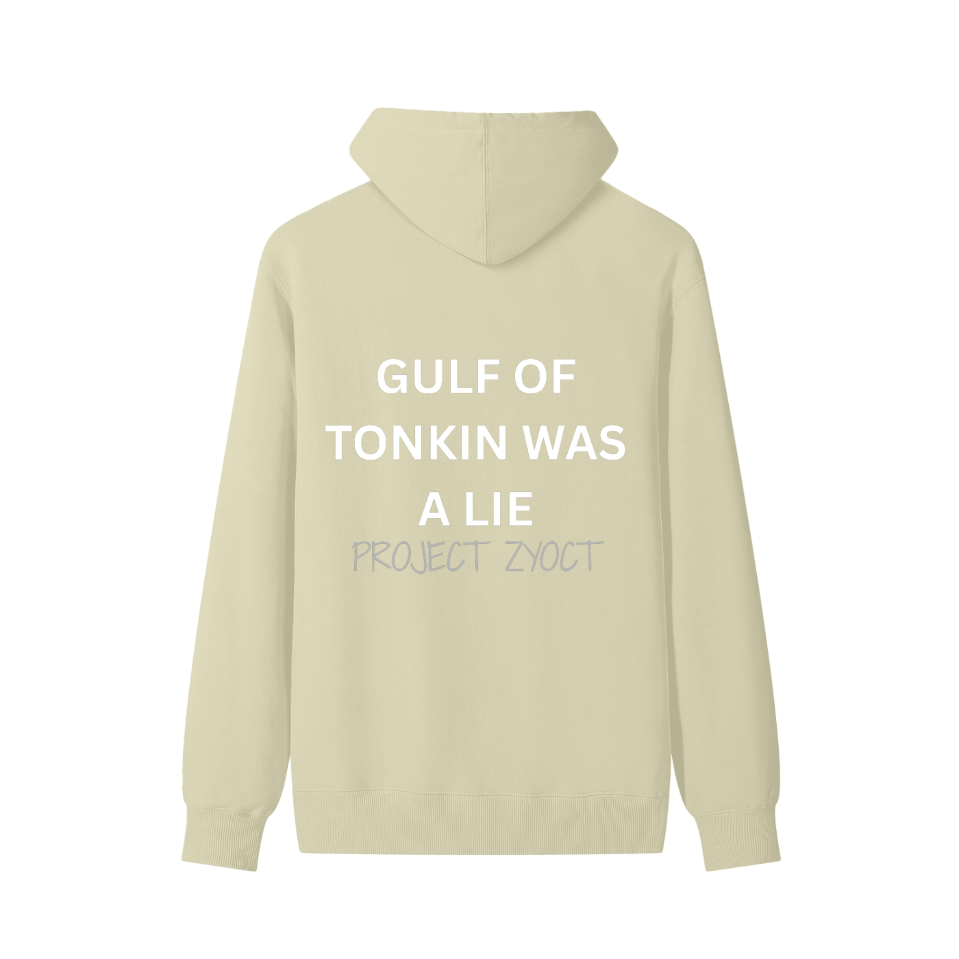 "Gulf of Tonkin Was a Lie" Classic Cotton Hoodie