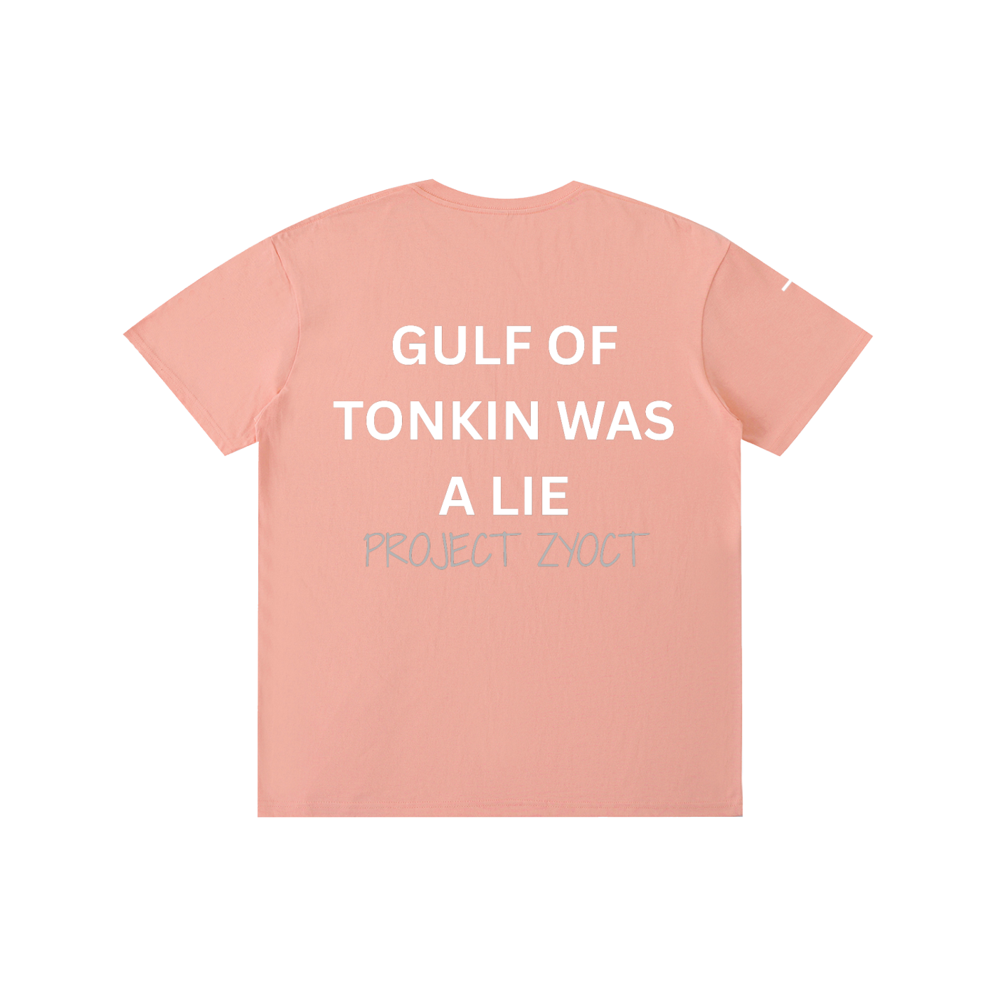 "Gulf of Tonkin Was a Lie" Cotton T-Shirt