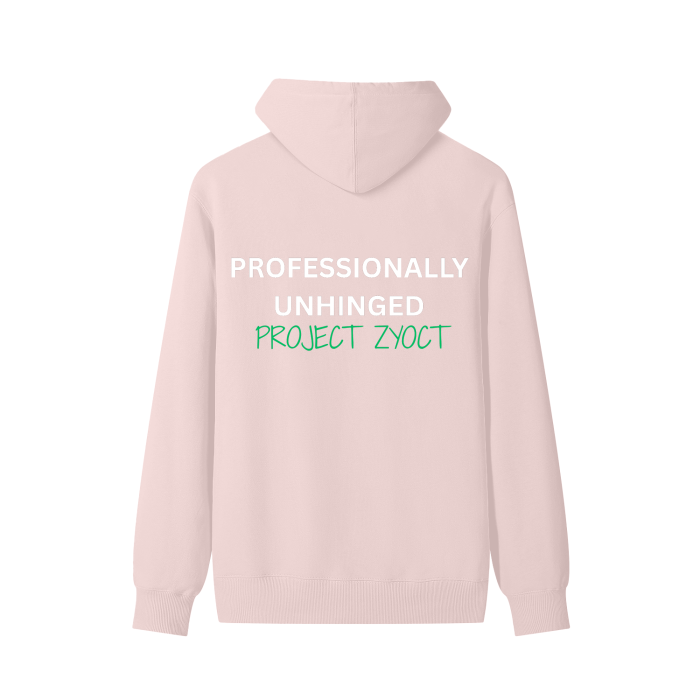 "Professionally Unhinged" Classic Cotton Hoodie