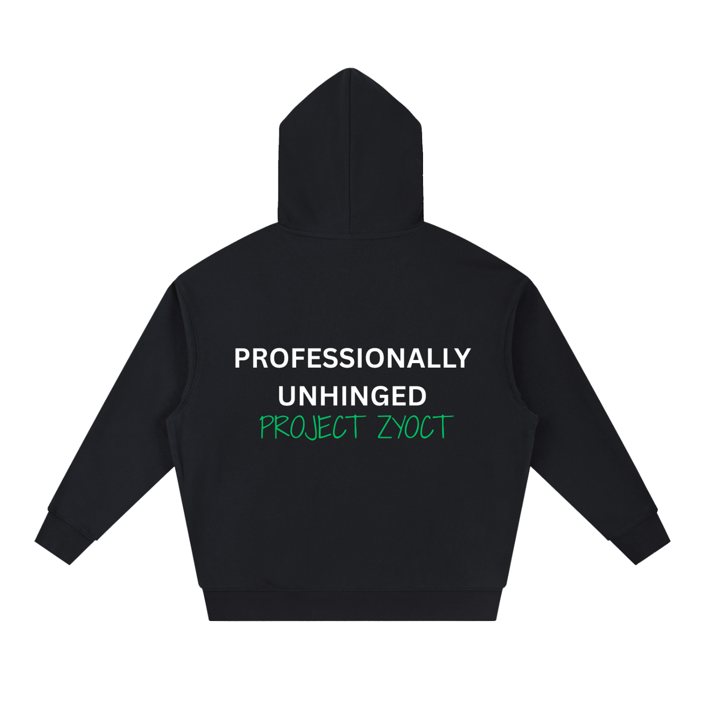 "Professionally Unhinged" Heavyweight Hoodie