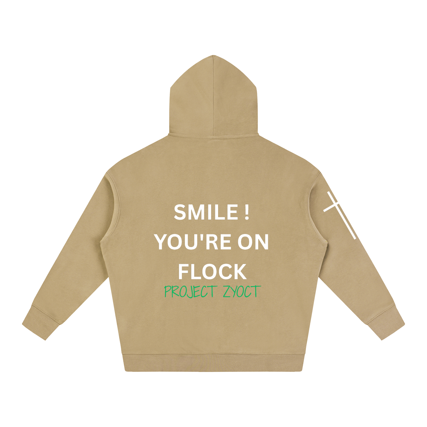 "Smile You're On Flock" Oversize Hoodie