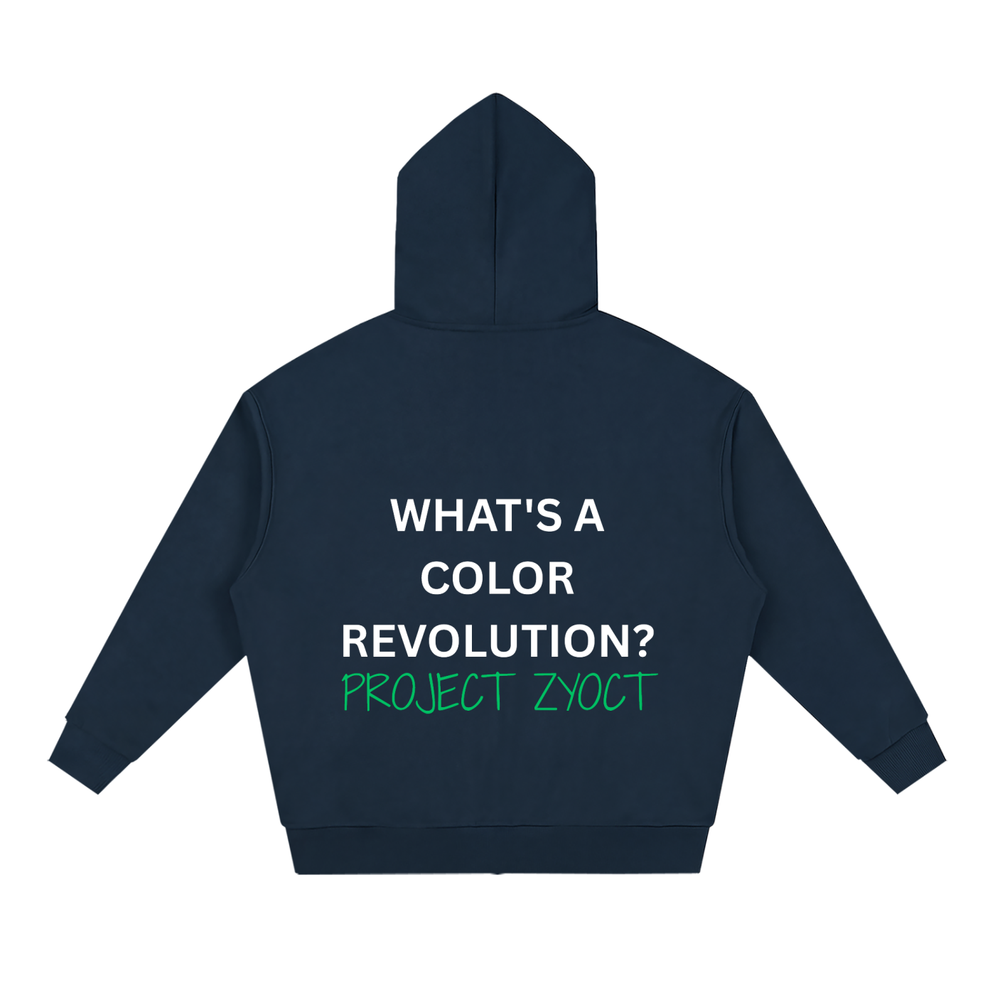 "What's a Color Revolution?" Full Zip Hoodie