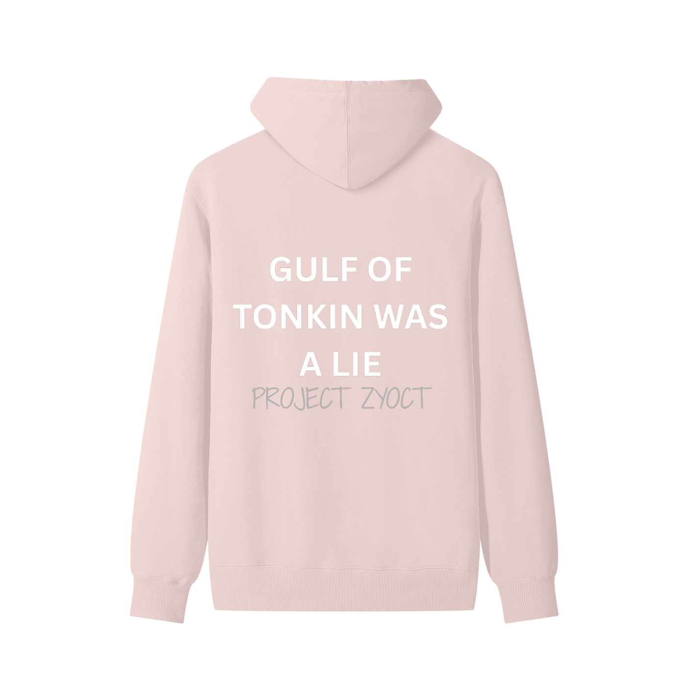 "Gulf of Tonkin Was a Lie" Classic Cotton Hoodie