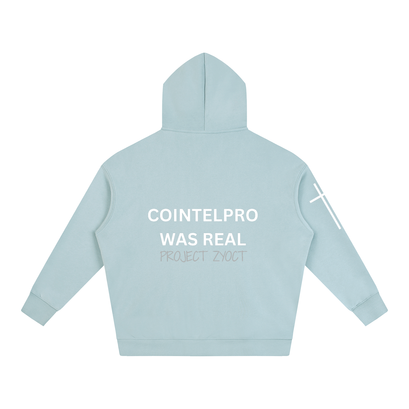 "COINTELPRO Was Real" Oversize Hoodie