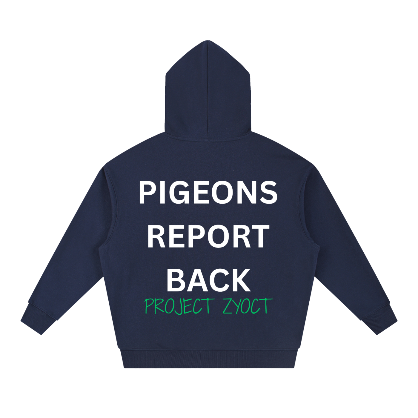 "Pigeons Report Back" Heavyweight Hoodie