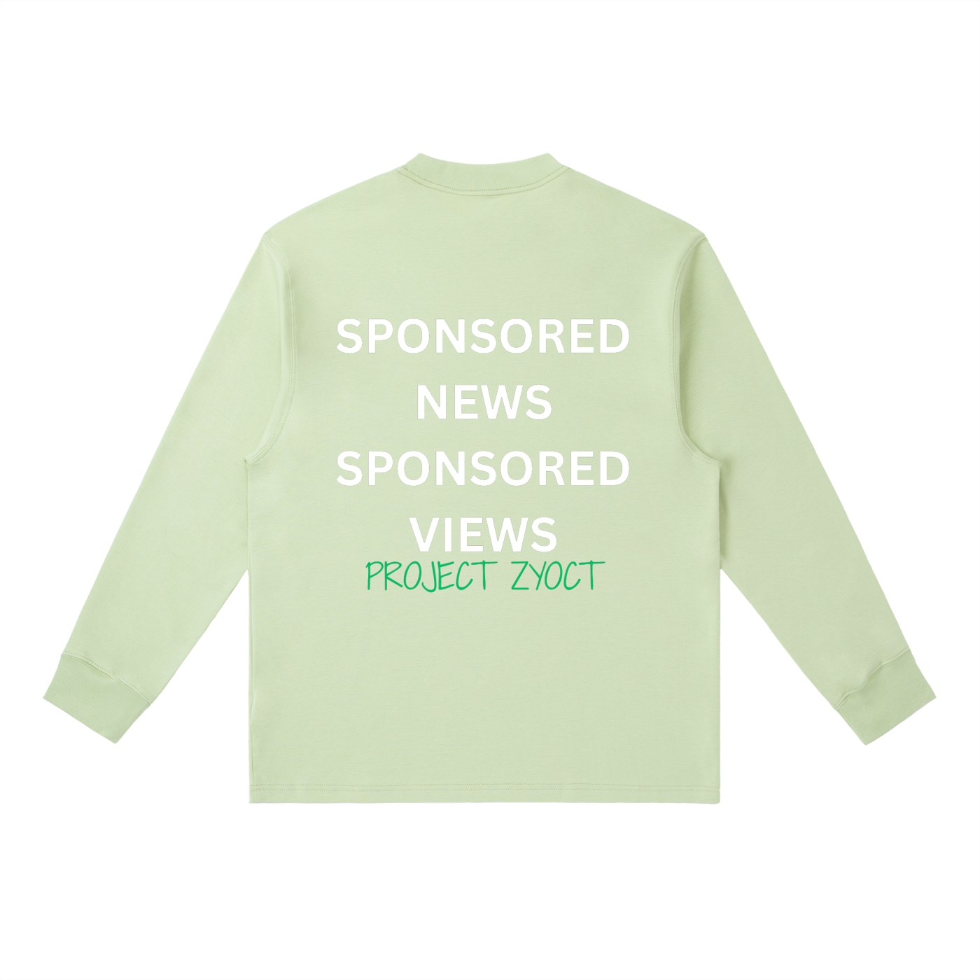 "Sponsored News Sponsored Views" Long Sleeve