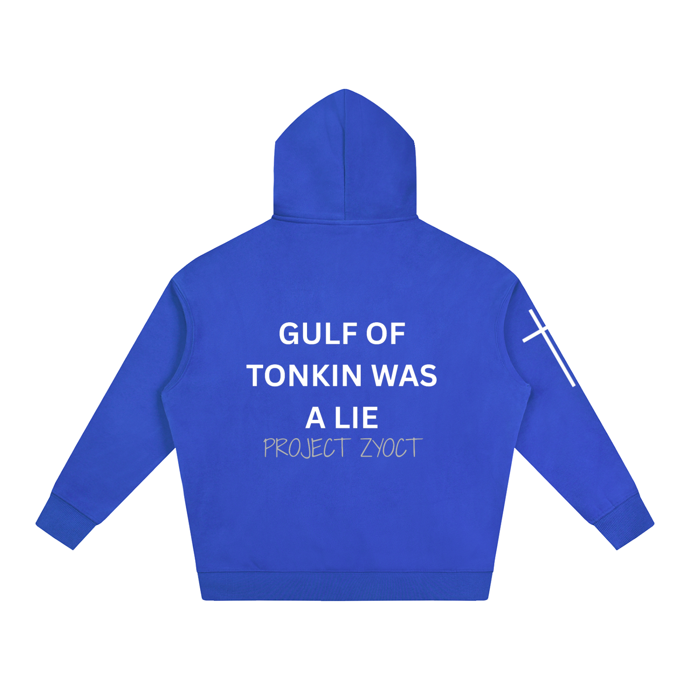 "Gulf of Tonkin Was a Lie" Oversize Hoodie