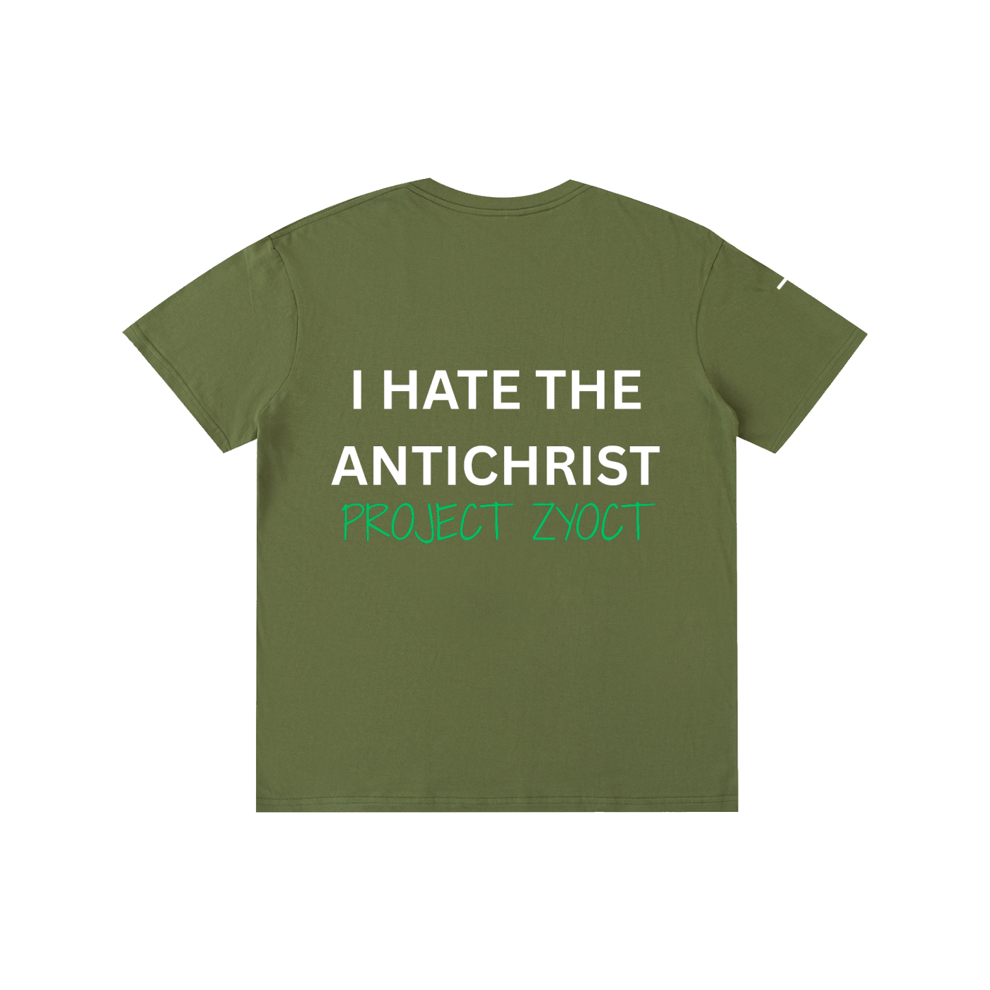 "I Hate the Antichrist" Cotton T-Shirt