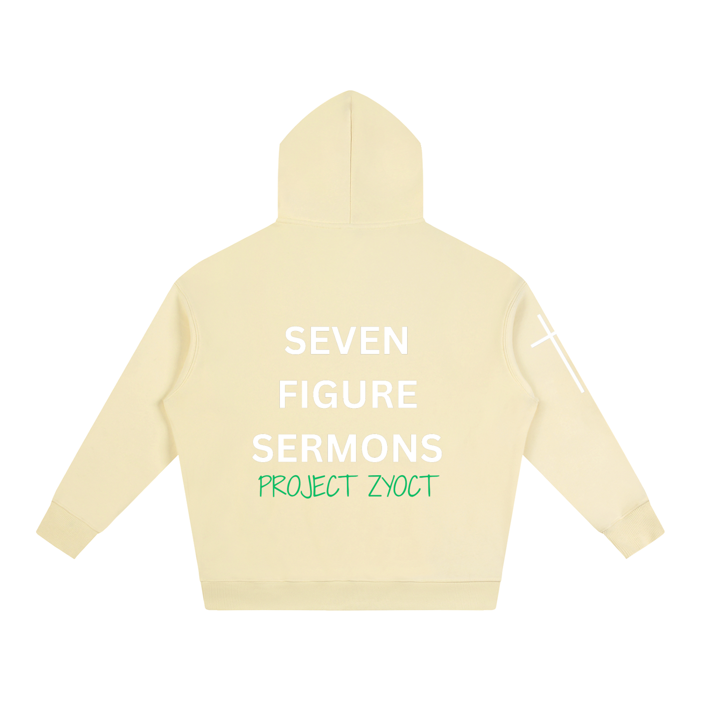 "Seven Figure Sermons" Oversize Hoodie