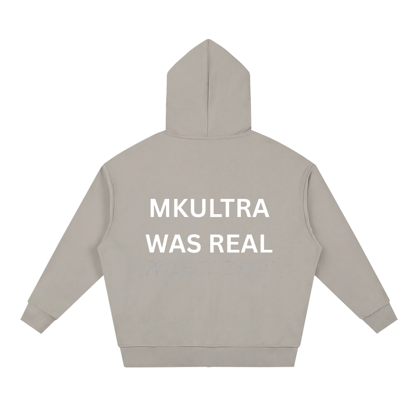 "MKUltra Was Real" Full Zip Hoodie