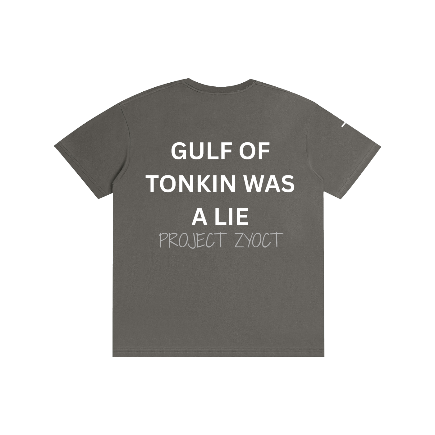 "Gulf of Tonkin Was a Lie" Cotton T-Shirt