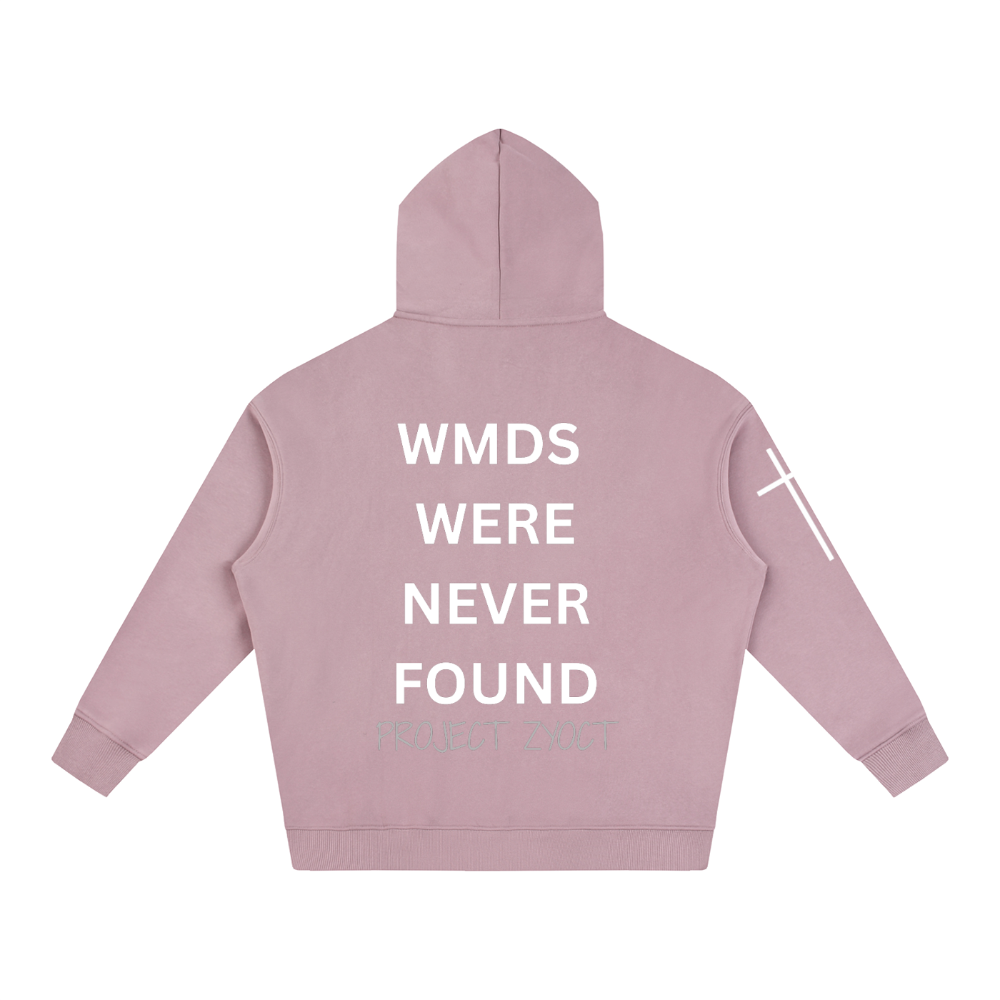 "WMDs Were Never Found" Oversize Hoodie