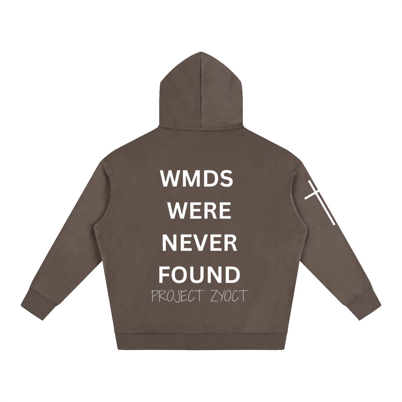 "WMDs Were Never Found" Oversize Hoodie