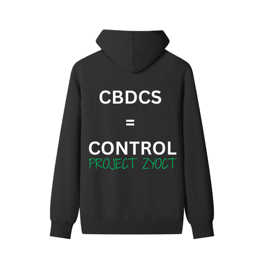 "CBDCs = Control" Classic Cotton Hoodie