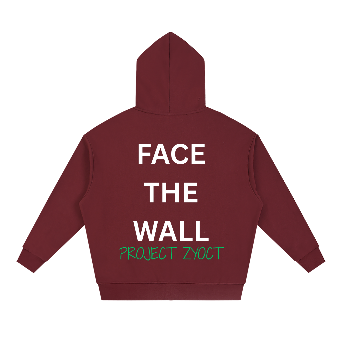 "Face the Wall" Full Zip Hoodie