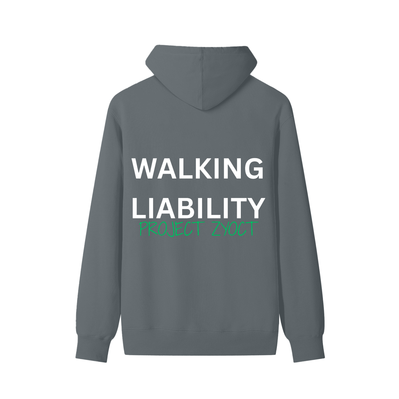 "Walking Liability" Classic Cotton Hoodie