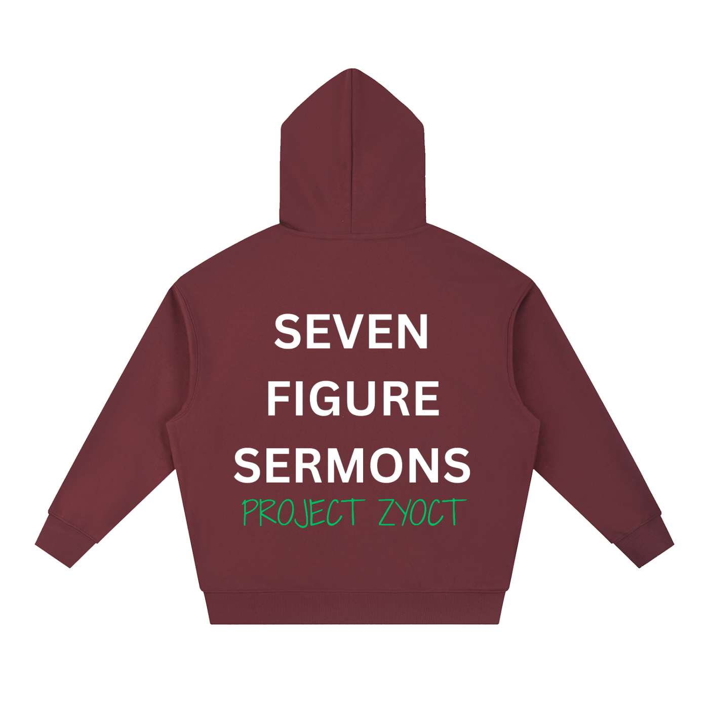 "Seven Figure Sermons" Heavyweight Hoodie