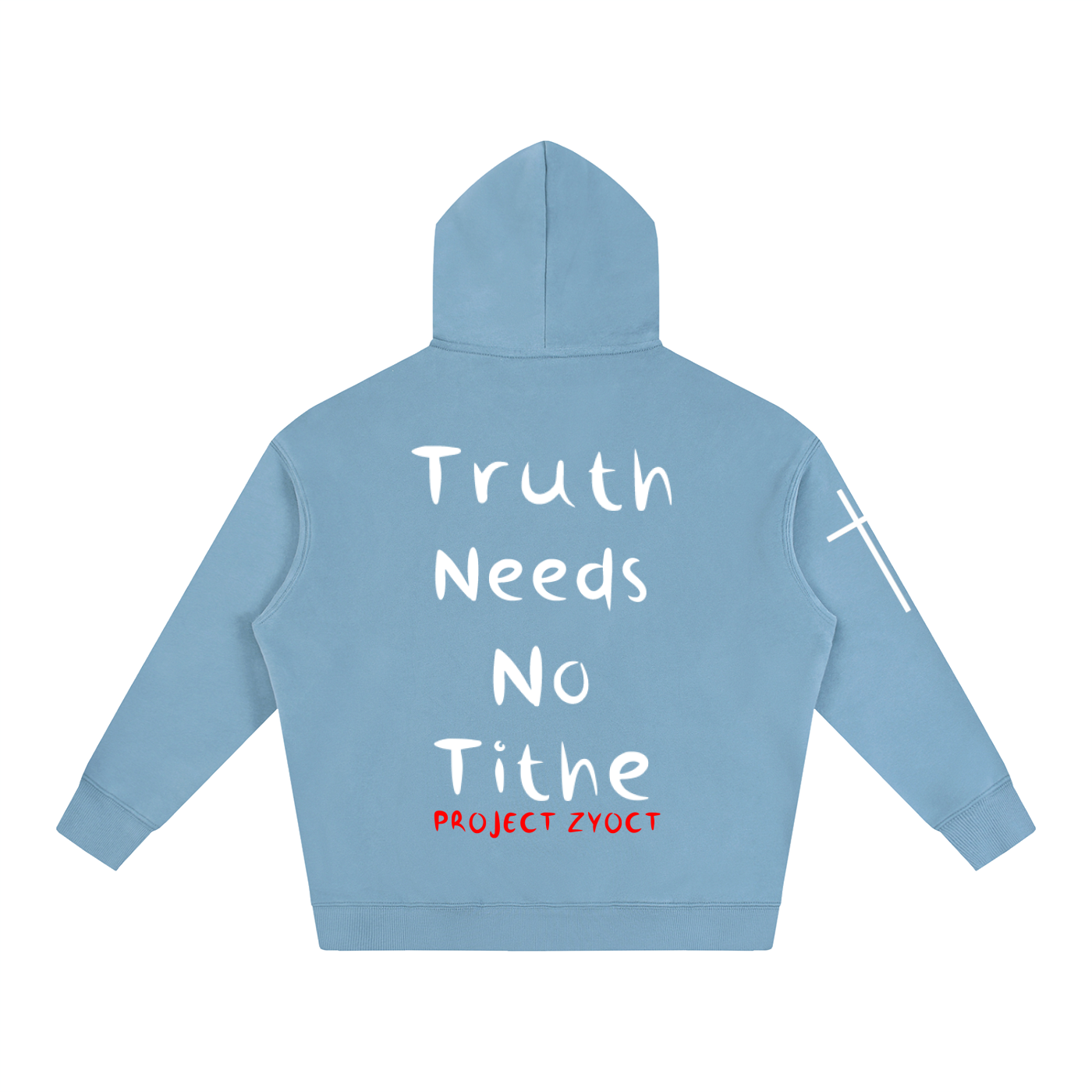"Truth Needs No Tithe" Oversize Hoodie
