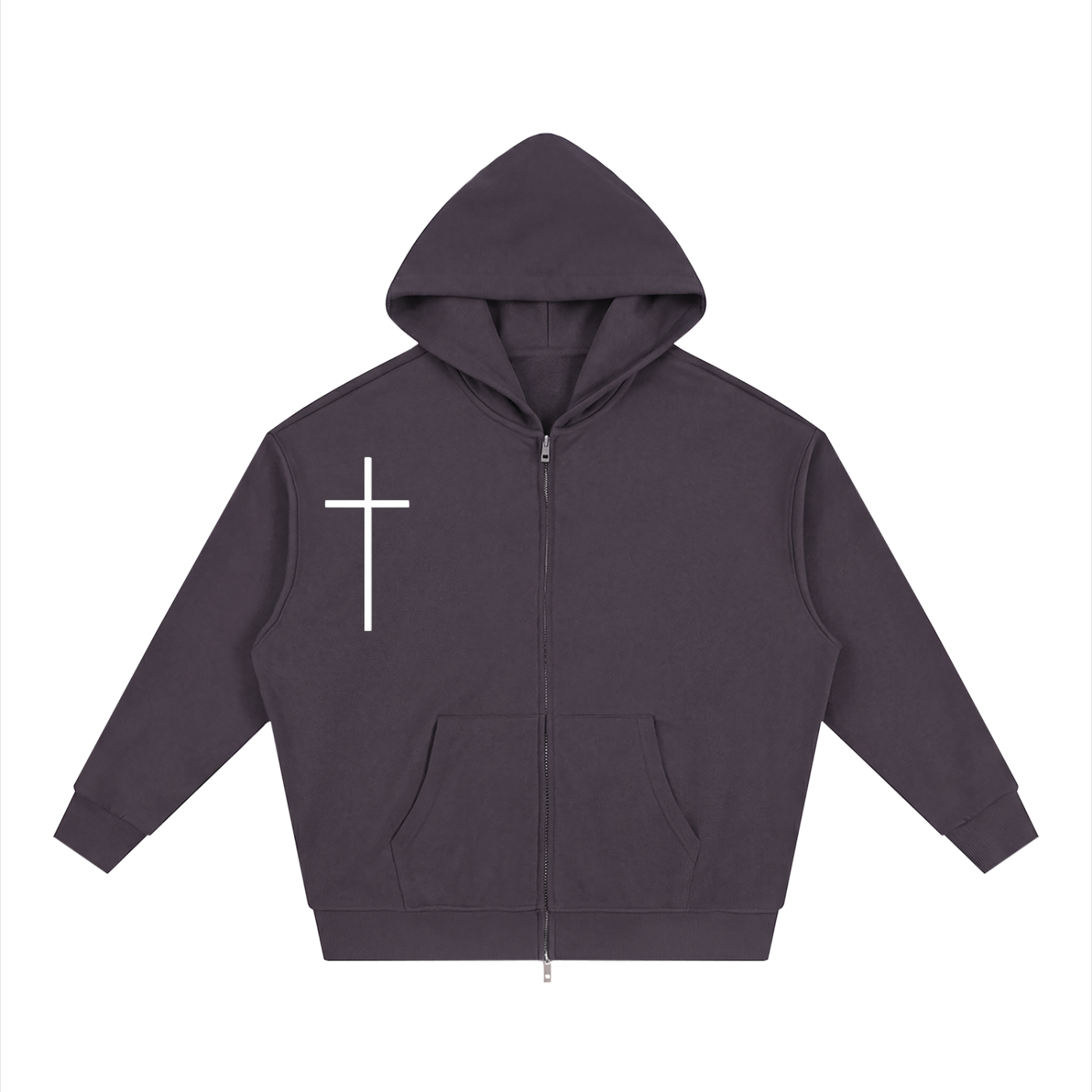 "Face the Wall" Full Zip Hoodie
