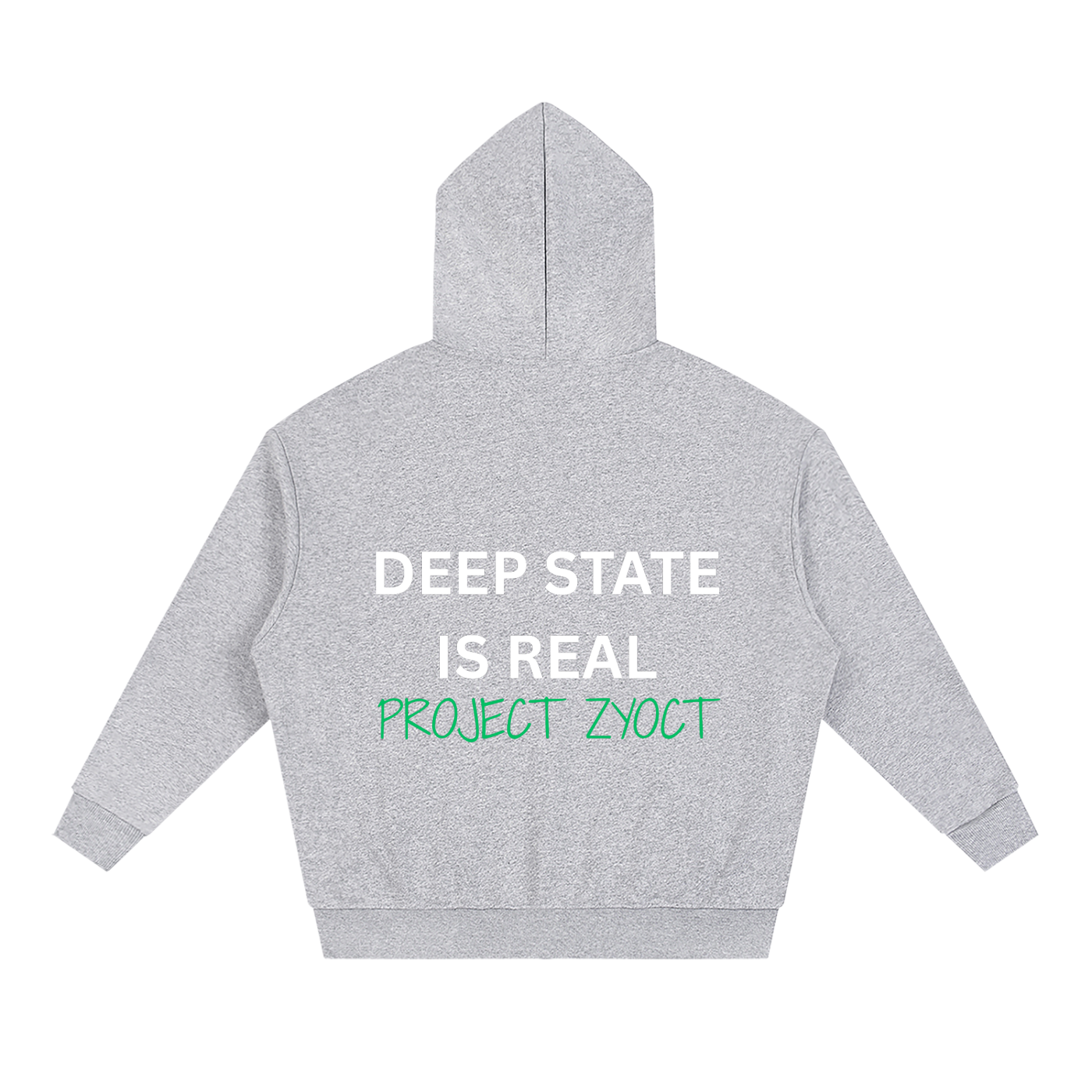 "Deep State is Real" Full Zip Hoodie