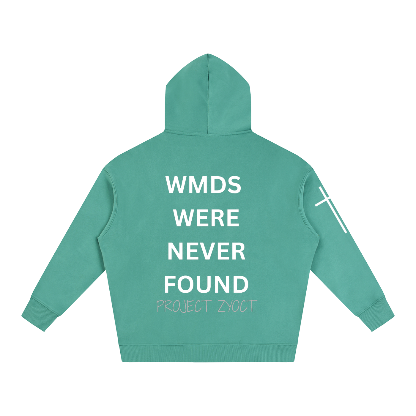 "WMDs Were Never Found" Oversize Hoodie