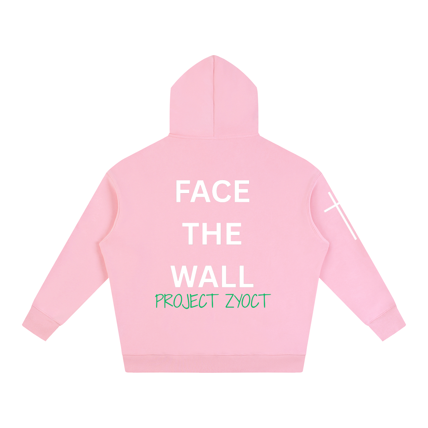 "Face the Wall" Oversize Hoodie