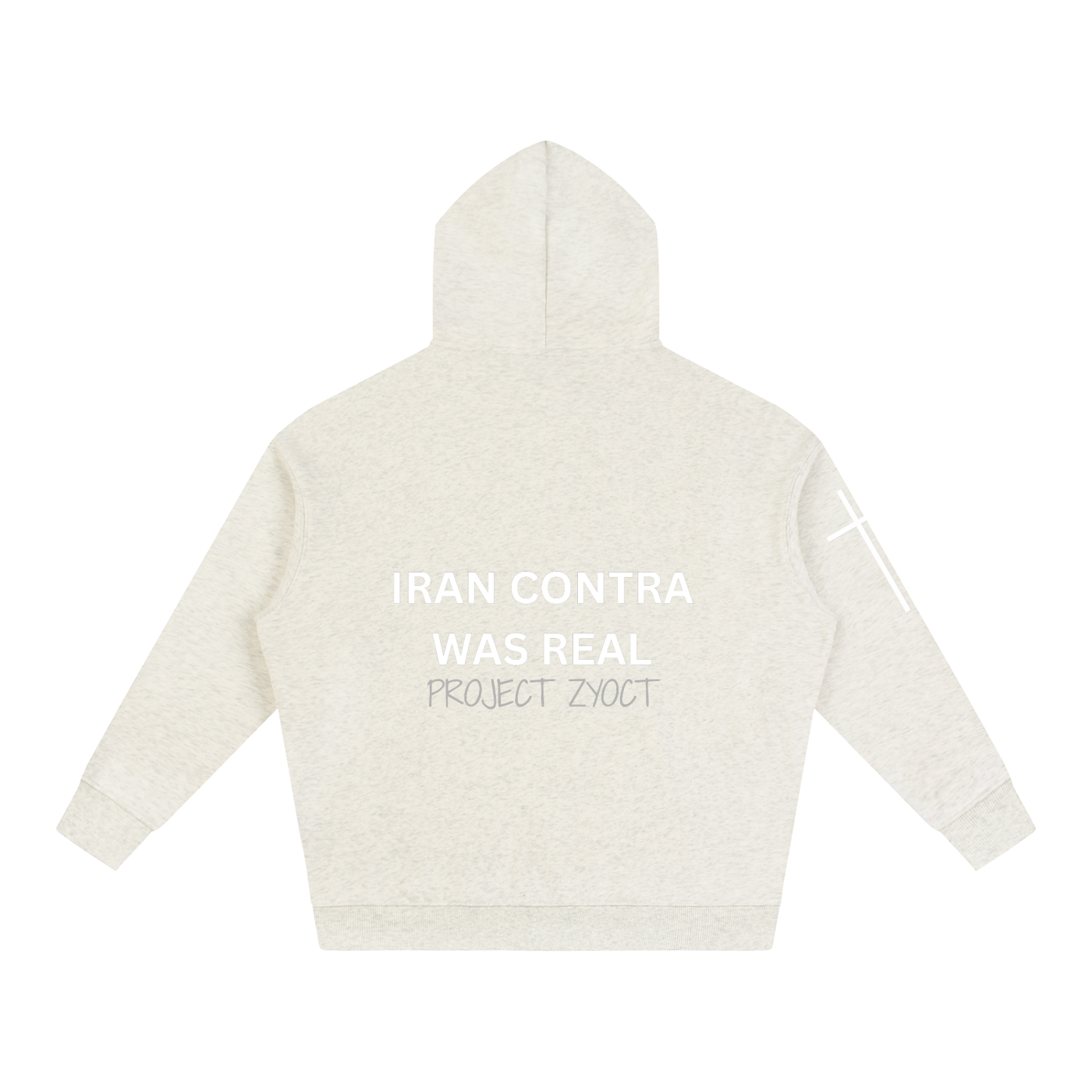 "Iran Contra Was Real" Oversize Hoodie