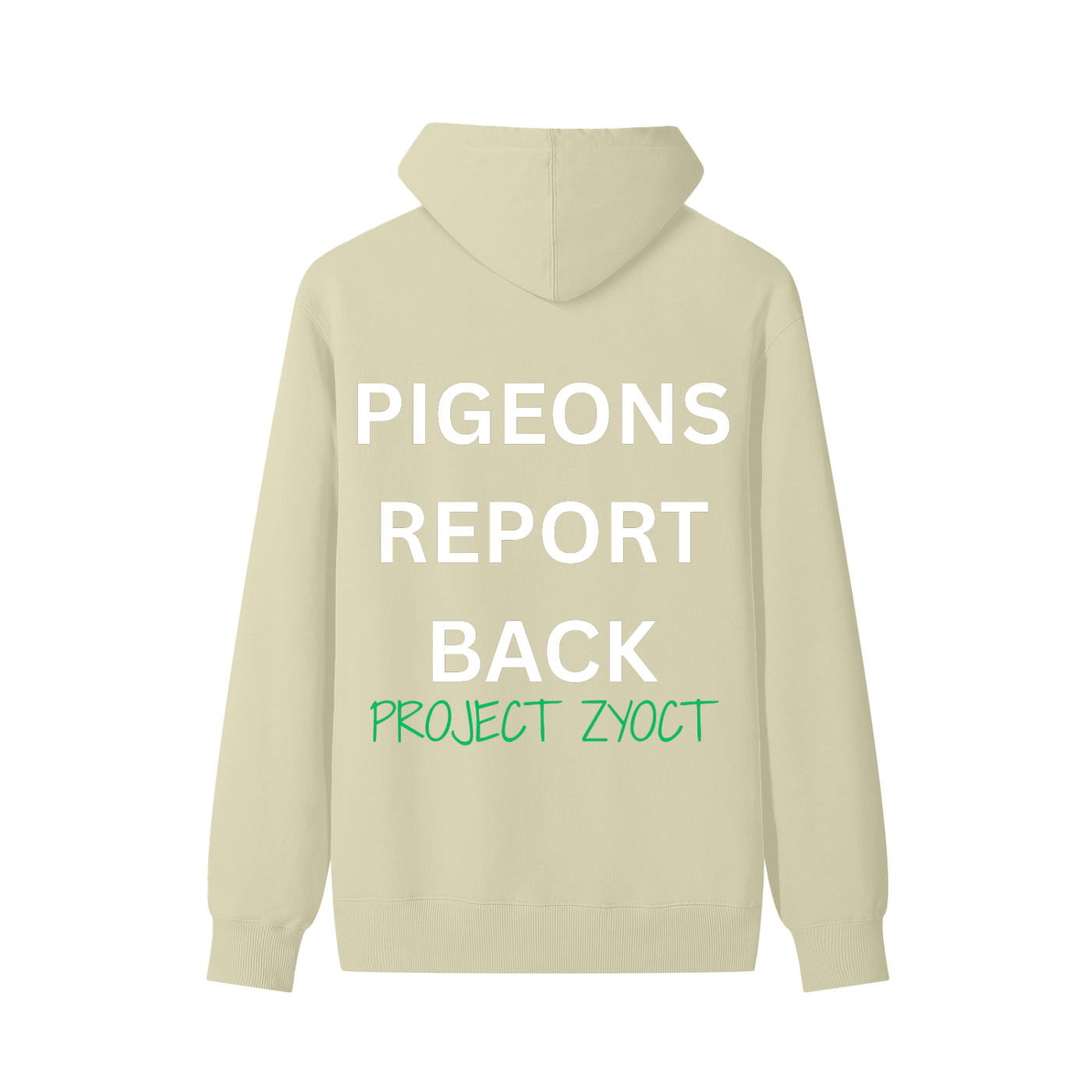 "Pigeons Report Back" Classic Cotton Hoodie