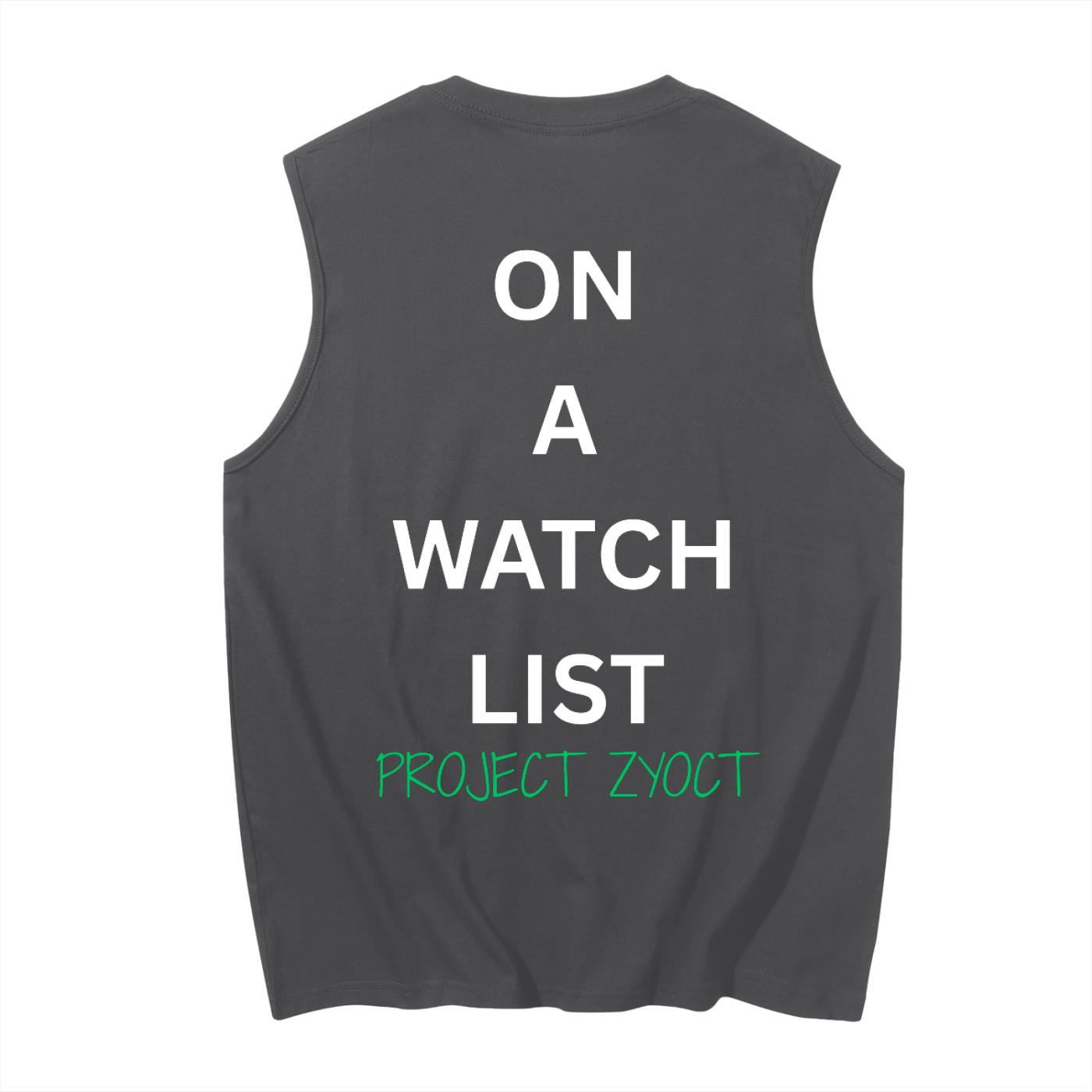 "On a watch list" Cotton Tank Top