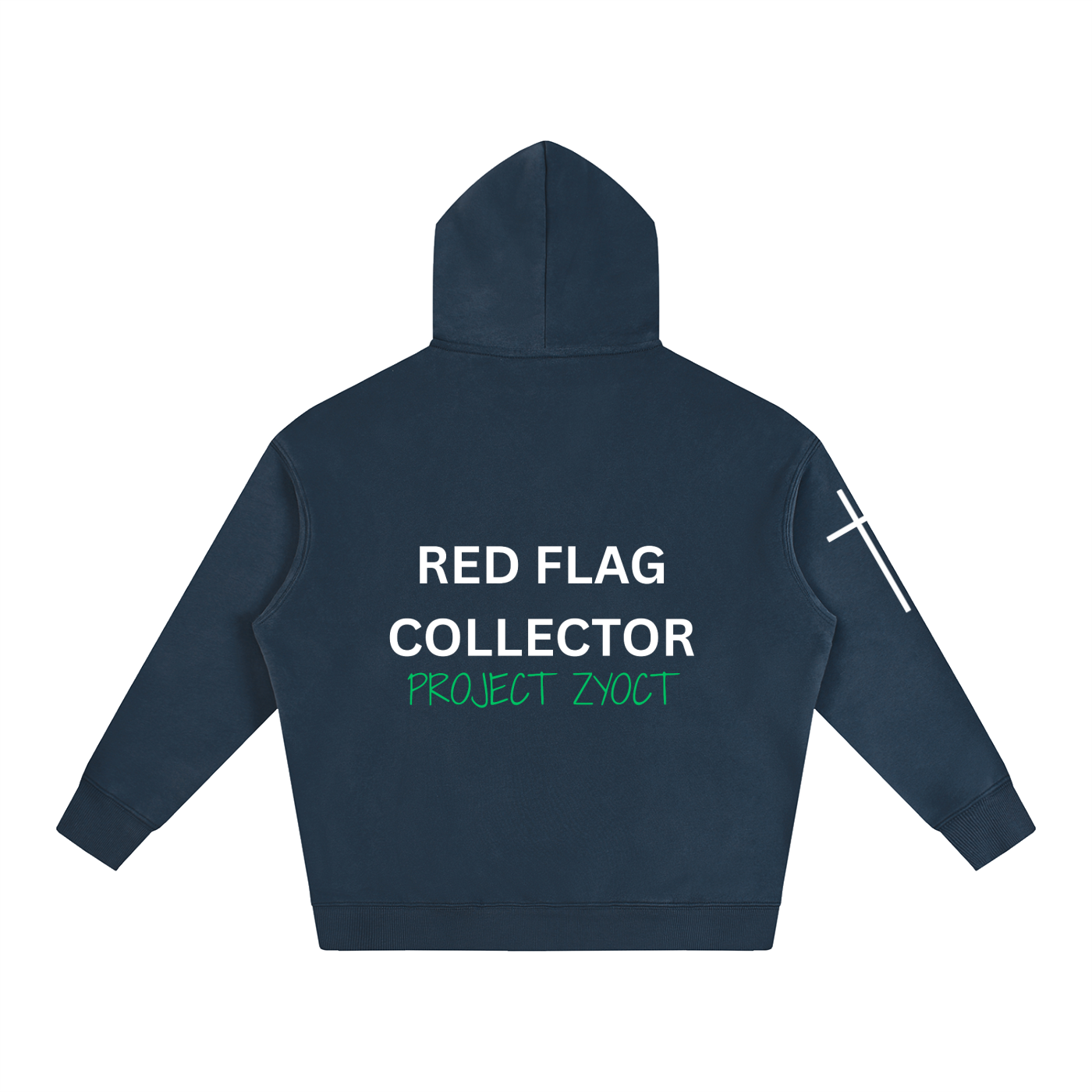 "Red Flag Collector" Oversize Hoodie