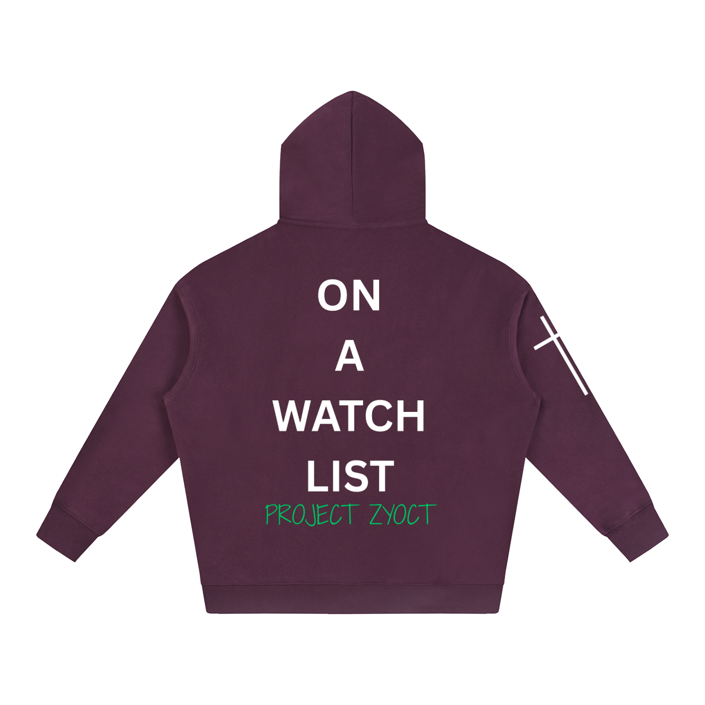 "On a watch list" Oversize Hoodie