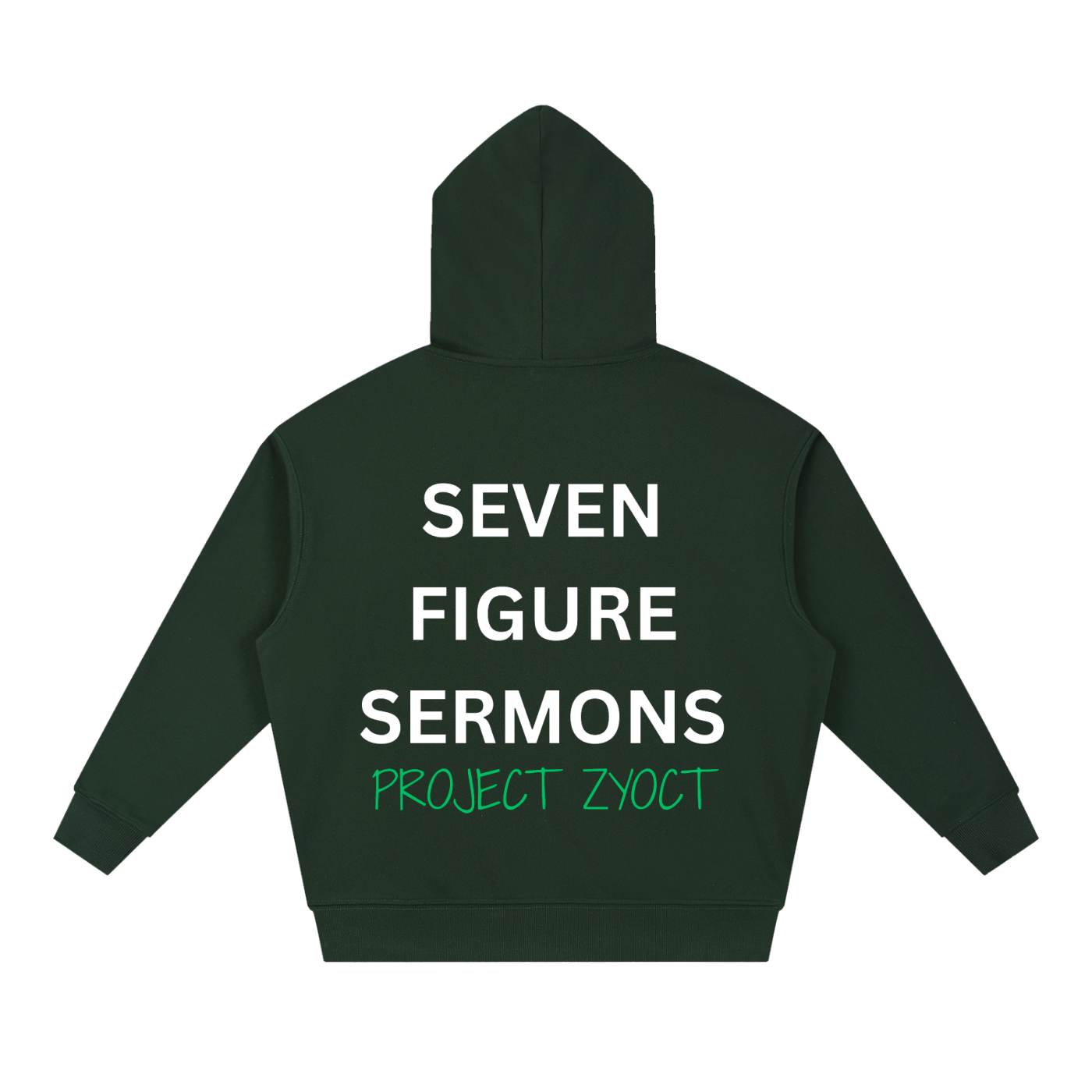 "Seven Figure Sermons" Heavyweight Hoodie