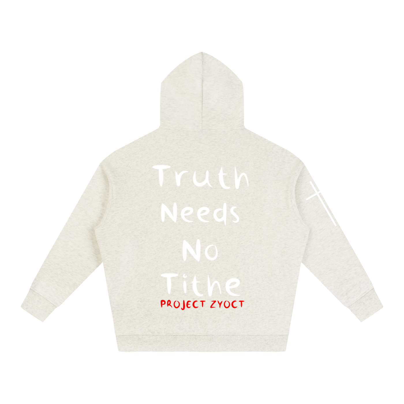 "Truth Needs No Tithe" Oversize Hoodie