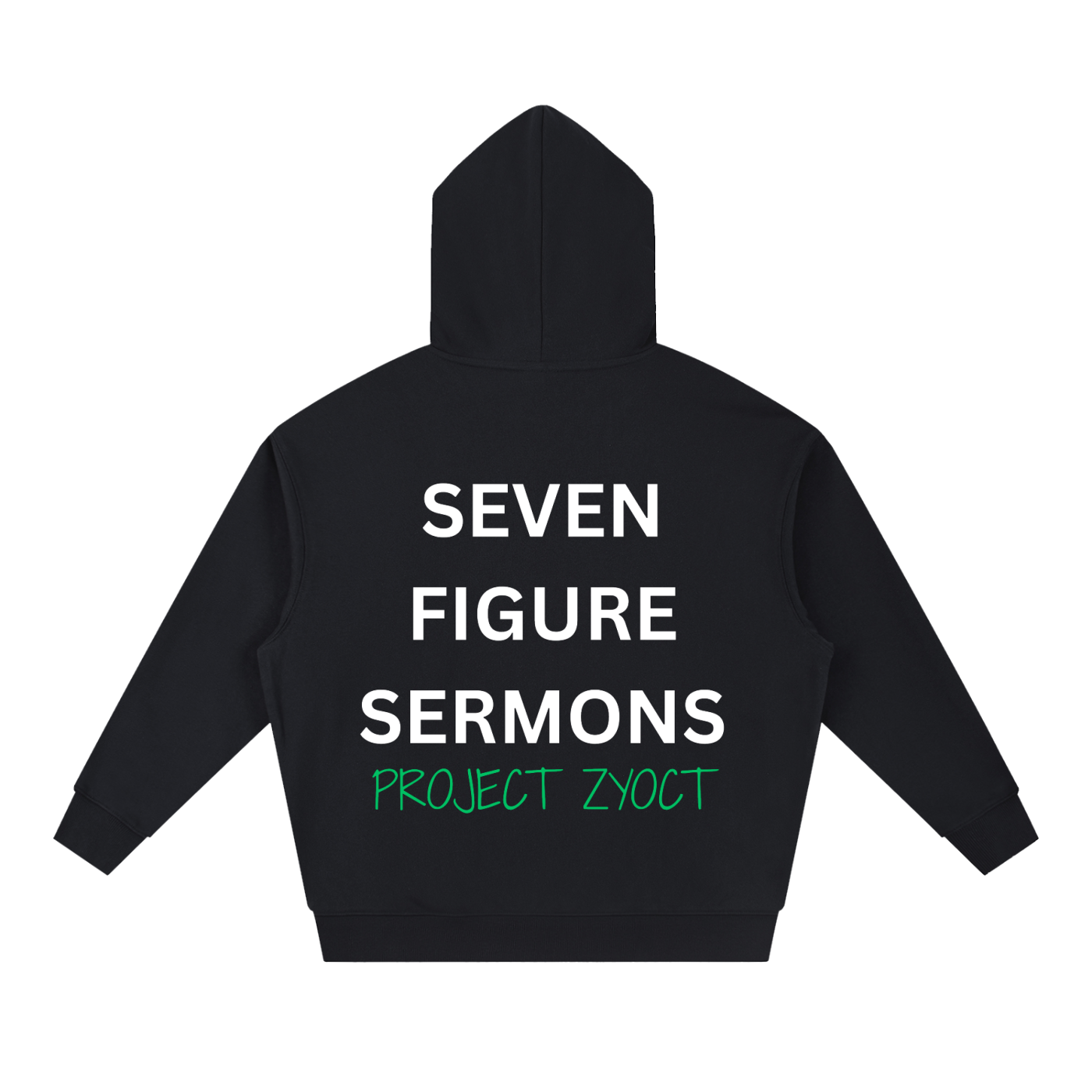 "Seven Figure Sermons" Heavyweight Hoodie