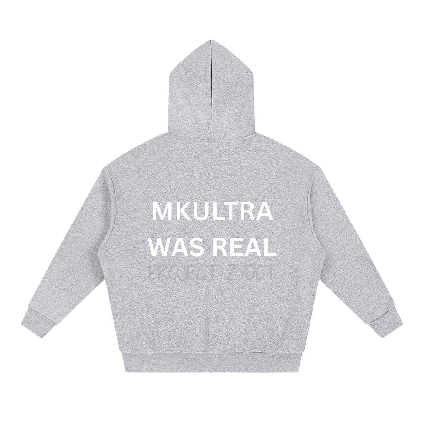 "MKUltra Was Real" Full Zip Hoodie
