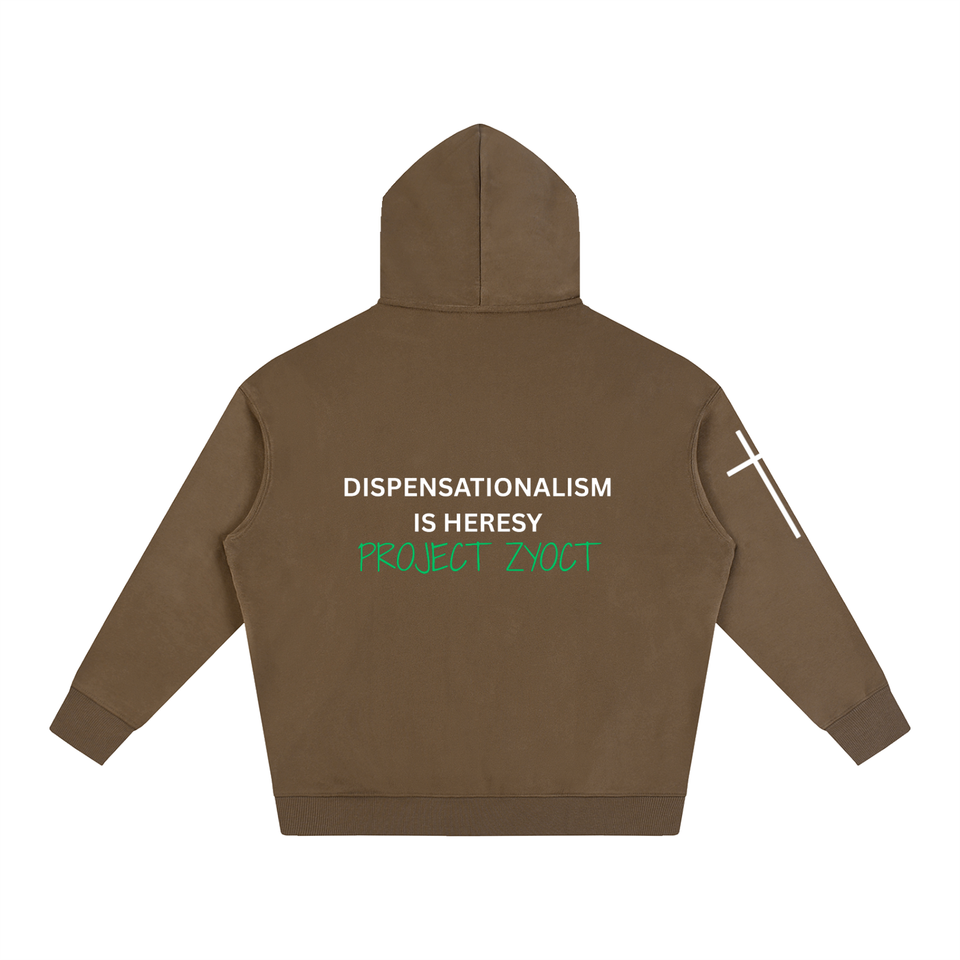 "Dispensationalism is Heresy" Oversize Hoodie