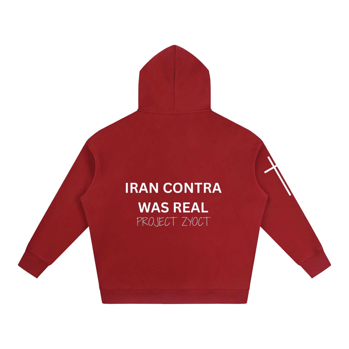 "Iran Contra Was Real" Oversize Hoodie
