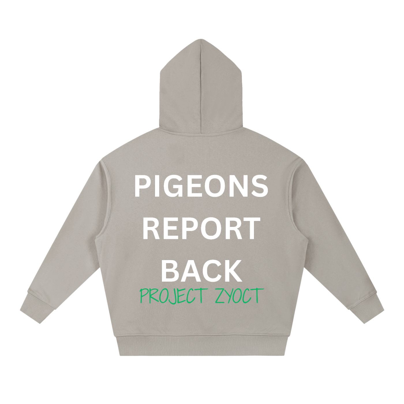 "Pigeons Report Back" Heavyweight Hoodie
