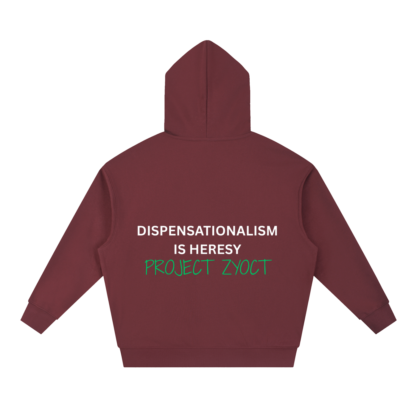 "Dispensationalism is Heresy" Heavyweight Hoodie