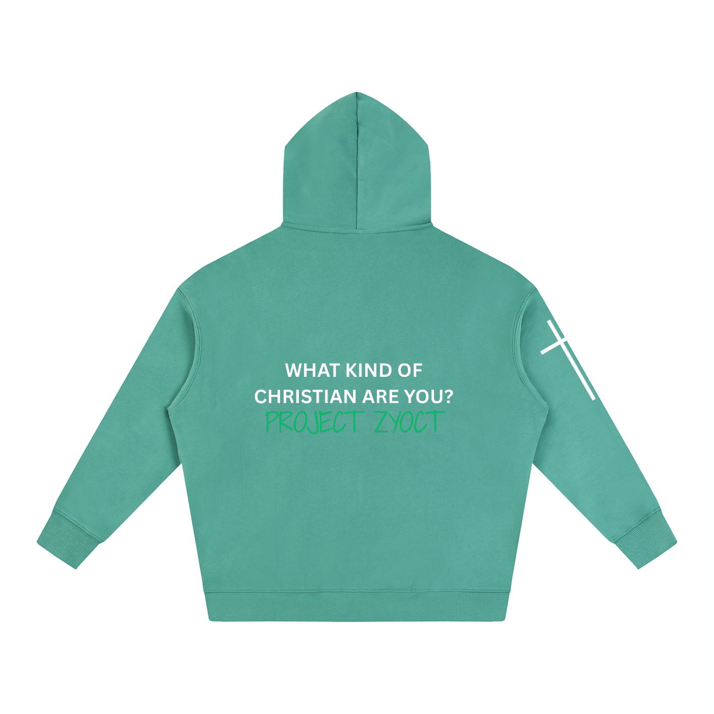 "Revelation is Not a Damn Business" Oversize Hoodie