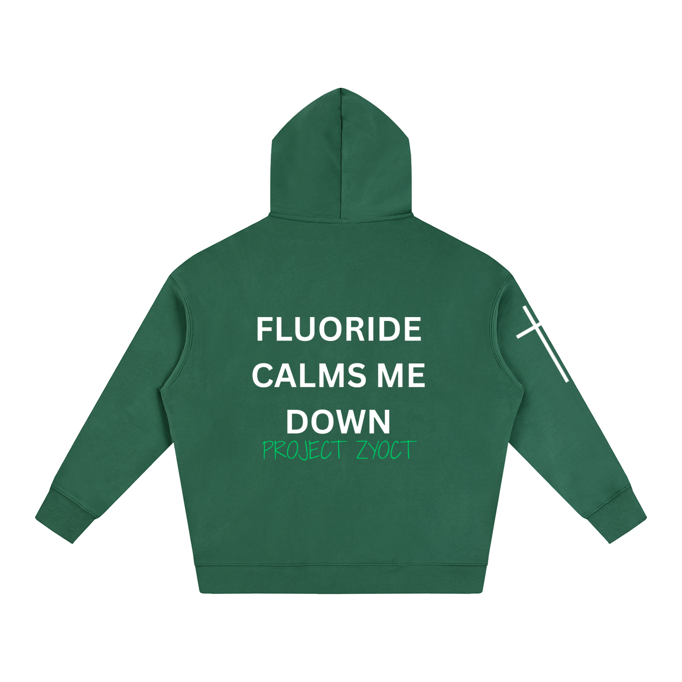 "Fluoride Calms Me Down" Oversize Hoodie