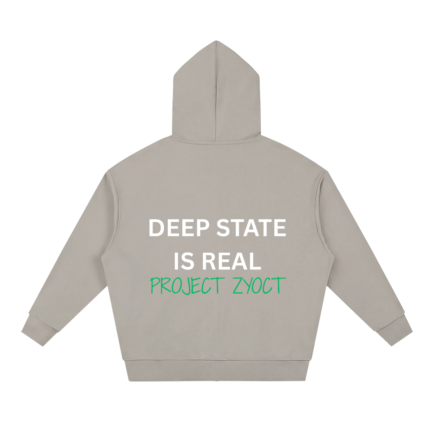 "Deep State is Real" Full Zip Hoodie